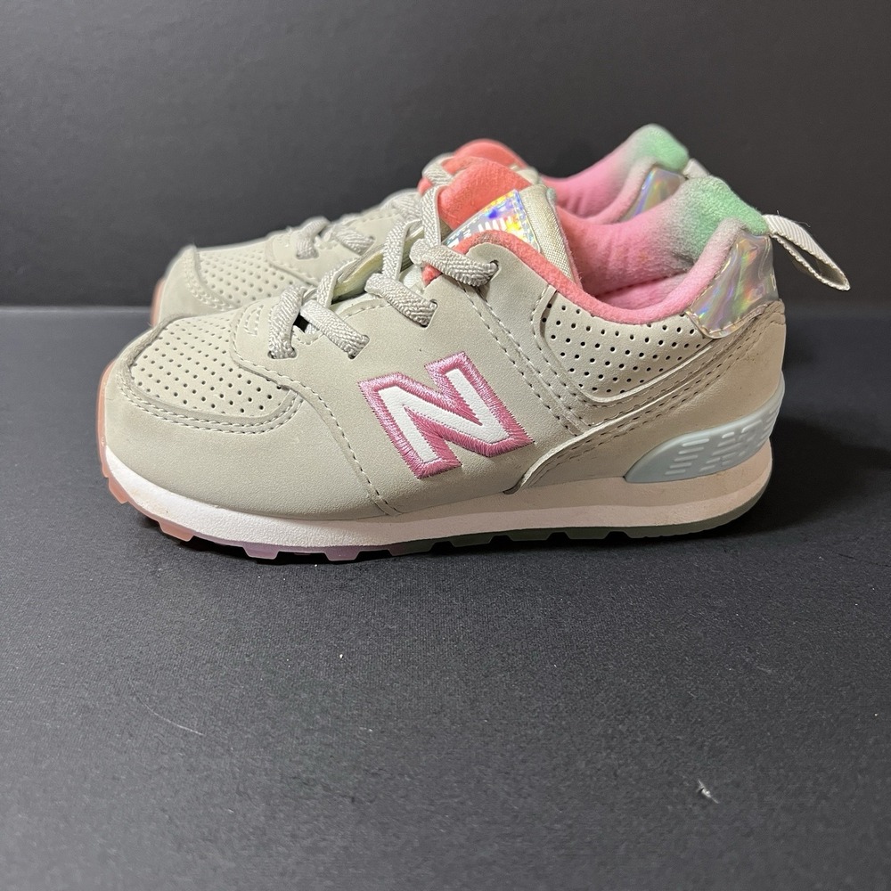 New Balance 574 Bungee Sneakers Toddler Size 8 ID574JH1